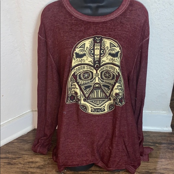 darth vader long sleeve shirt